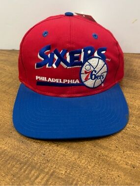 Philadelphia 76ers NBA Vintage Twin Enterprises Inc OSFM New With Defects